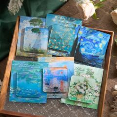 早泡アクリル冷蔵庫貼り南岸油絵シリーズゴッホ油絵テーマ冷蔵庫diy装飾貼り磁力貼り