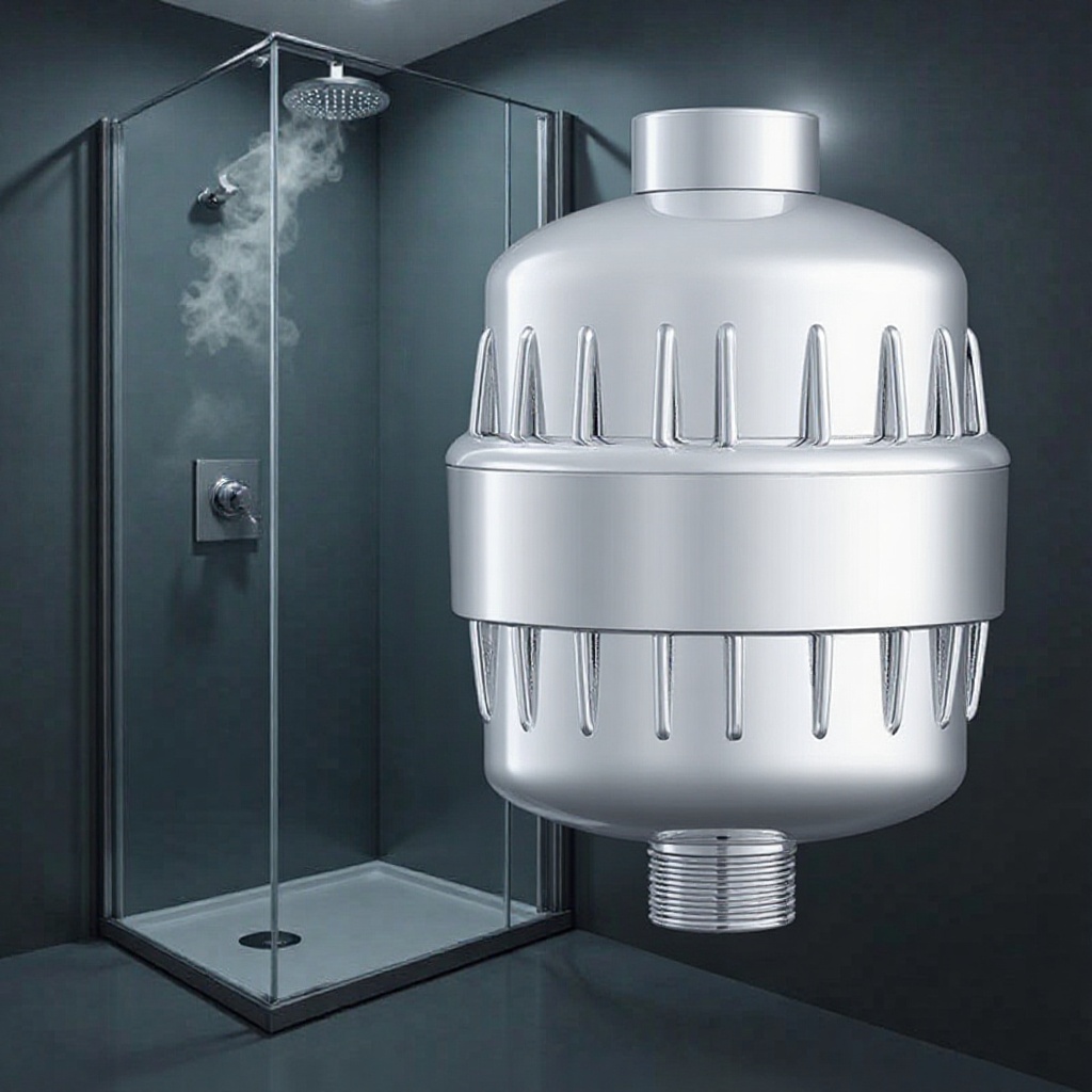 通用跨境淋浴过滤净水器净水机家用过滤器多层级花洒沐浴器