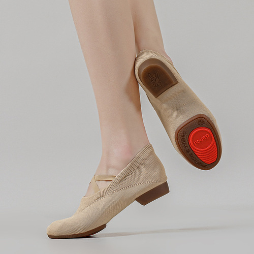 Dance shoes for women, outdoor square ballet shoes, sailor dance shoes, soft-soled dance shoes, body training shoes