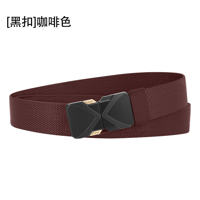 【新たなアップグレード】高弾力ゴム編みベルトは、男性と女性の同じ戦術ベルトを裁断することができます。