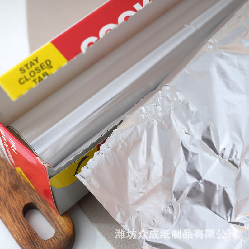 オーブン専用焼き皿紙耐高温アルミ箔紙焼き魚焼き錫紙使い捨て食品級ロール式焼き紙|undefined