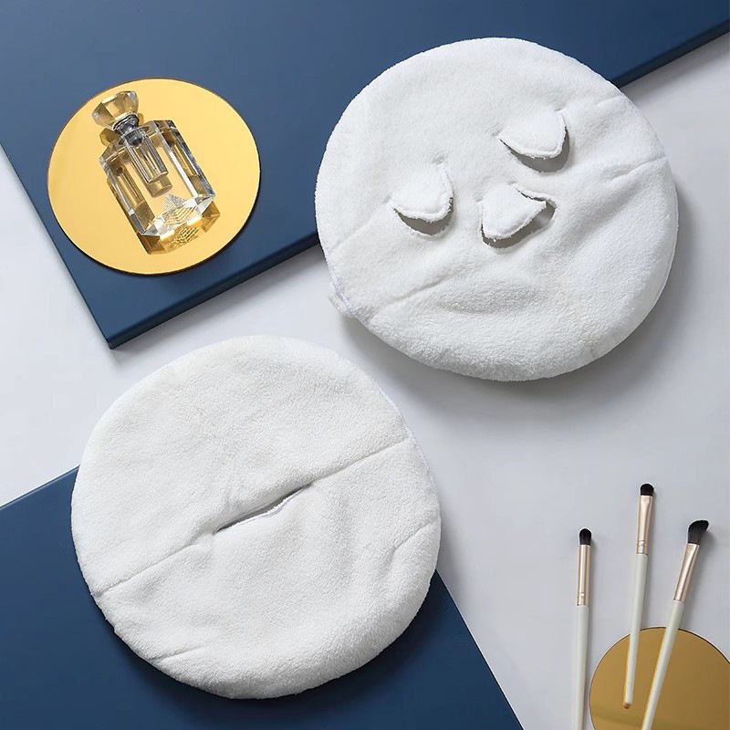 Household Facial Mask Cover Hot Compress Towel Steam Heating Facial Mask Japanese Facial Mask Eye Skin Filling Facial Towel Wholesale