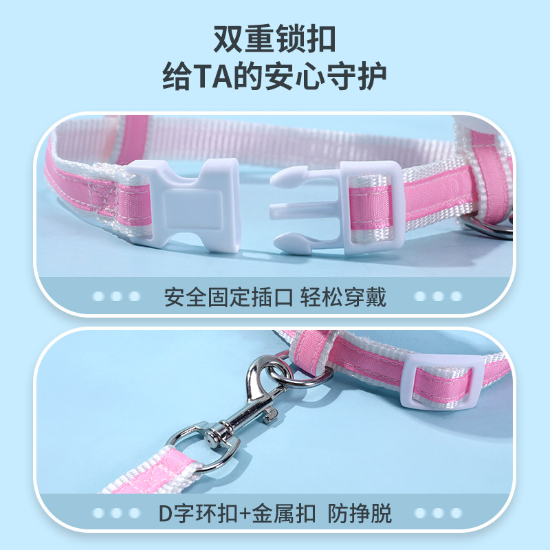 Cuerda de tracción para gatos Cuerda especial para caminar para gatos para evitar el liberarse