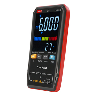 Uleid UT122 large screen digital multimeter high precision intelligent anti-burn automatic maintenance electrician universal meter