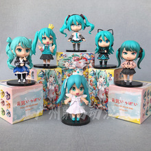 Q版初音未来盲盒 秘境精灵系列 动漫美少女手办 模型扭蛋公仔礼品