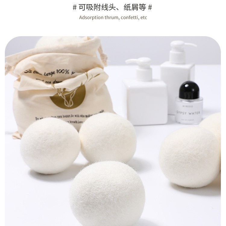 White 7.5cm(6 Pack, send storage bag)