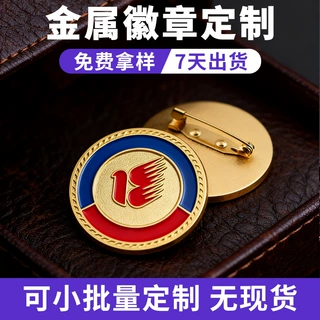 金属徽章定制珐琅烤漆镂空闪粉锌合金胸针胸章卡通动漫校徽胸牌