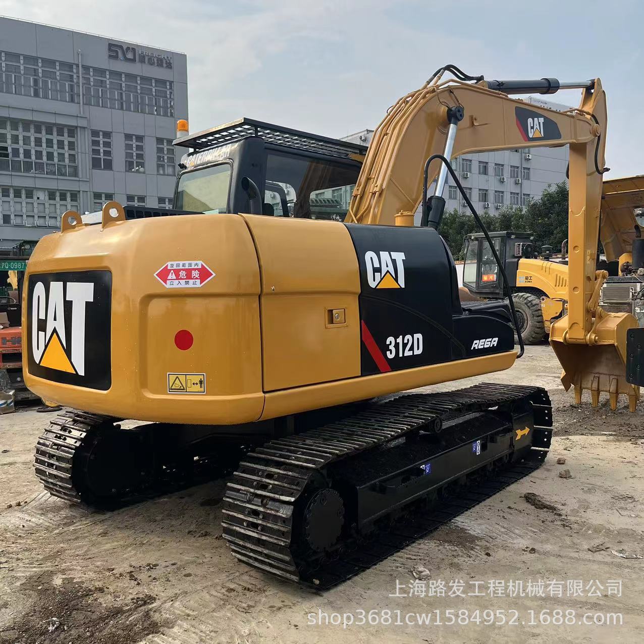 外贸出口 二手卡特312D挖掘机 9成新 性能好 价格便宜 提供货代