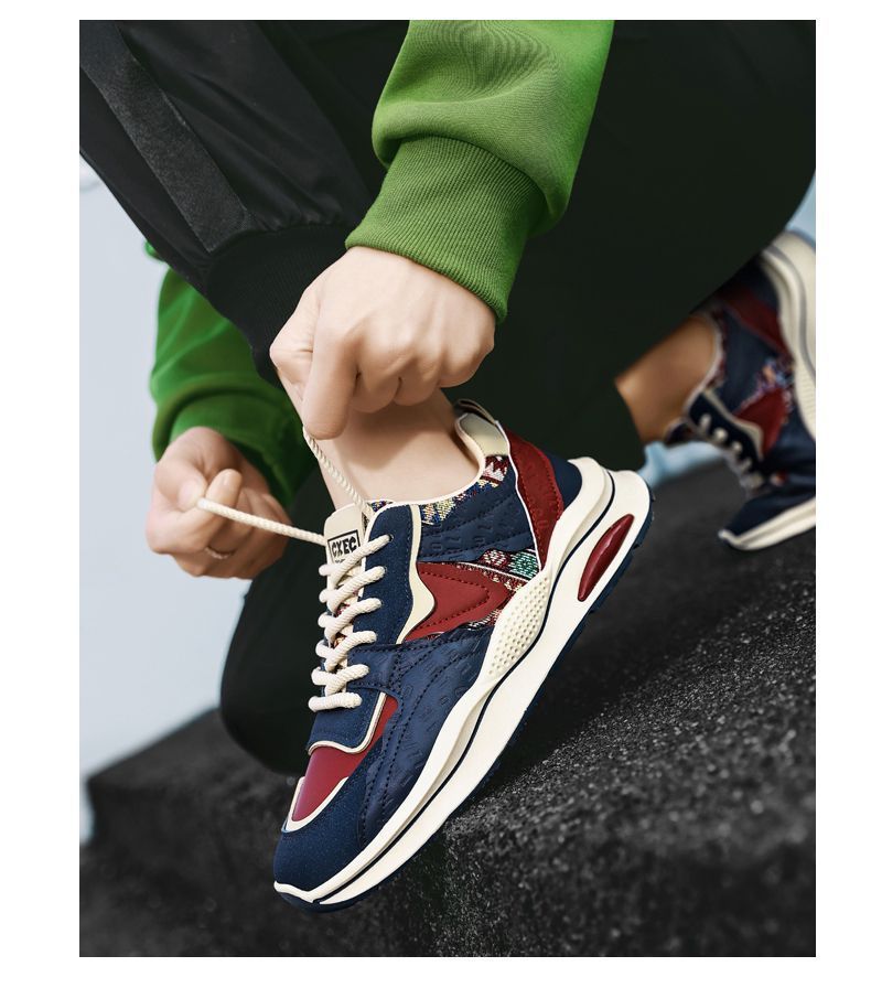 Men's Casual Shoes Soft Sole Thick Sole Trainers For Men_voghion.com
