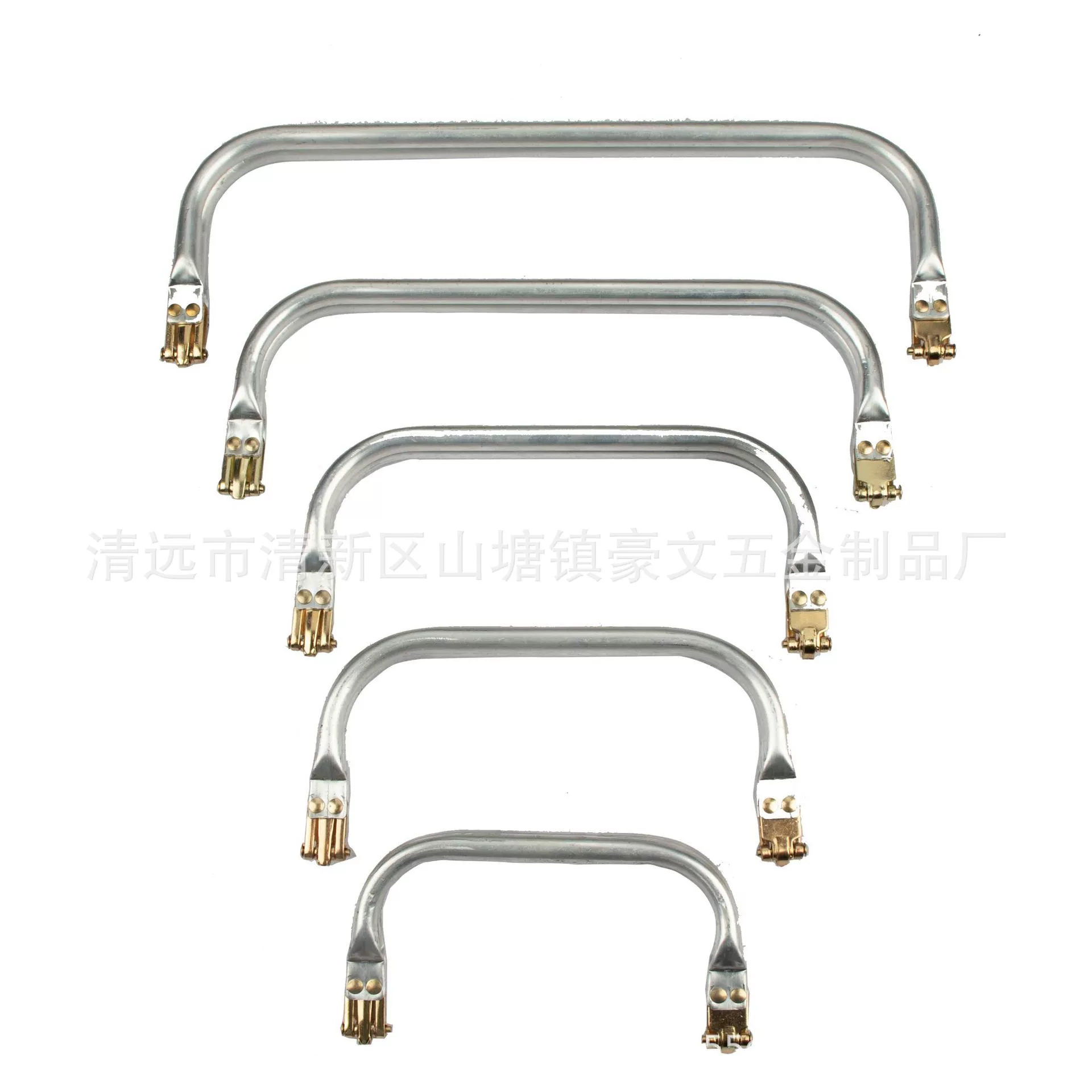 15CM-18-25-30-35cm Квадратный доктор рот золото алюминиевая труба медная труба вечерняя сумка аксессуары ручка зажим