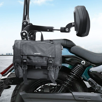 Driver and Passenger Backrests, Motorcycle tail