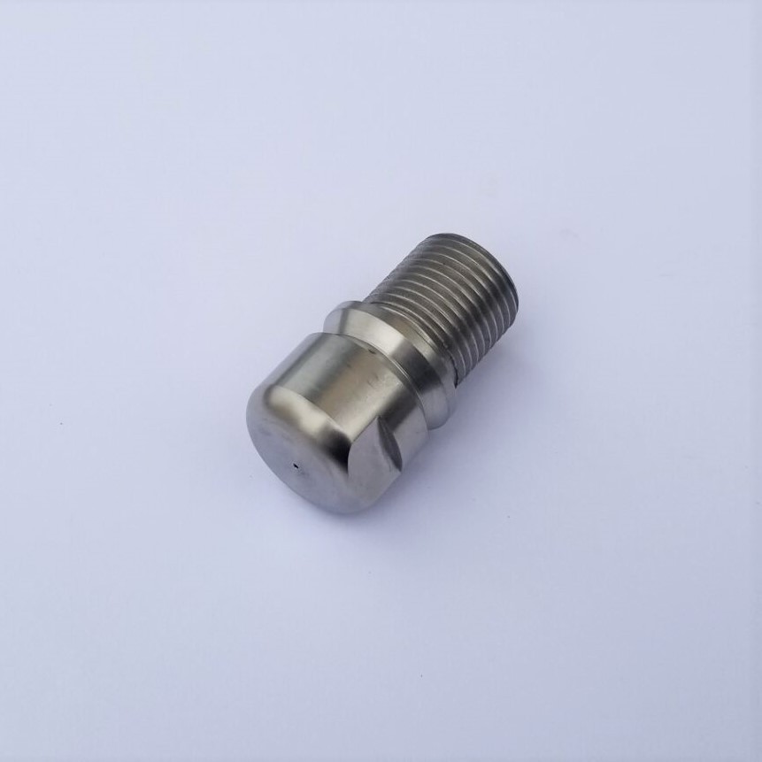 1/2"外丝不锈钢管道清洗疏通喷嘴，下水道高压清洗喷头，管道清洗