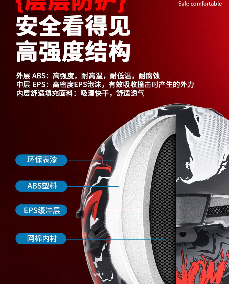 Bluetooth Electric Motorcycle Helmet for Men and Women, Full-Face Helmet for All Seasons, Safety Helmet, Flip-Up Helmet, Foreign Trade Wholesale