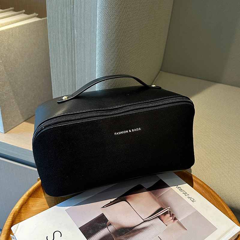 クロスボーダー化粧品バッグ新しい大容量インスタイル化粧品収納袋 PU レザーポータブルトラベルトイレタリーバッグ在庫あり|undefined