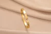 Small, golden, 6mm