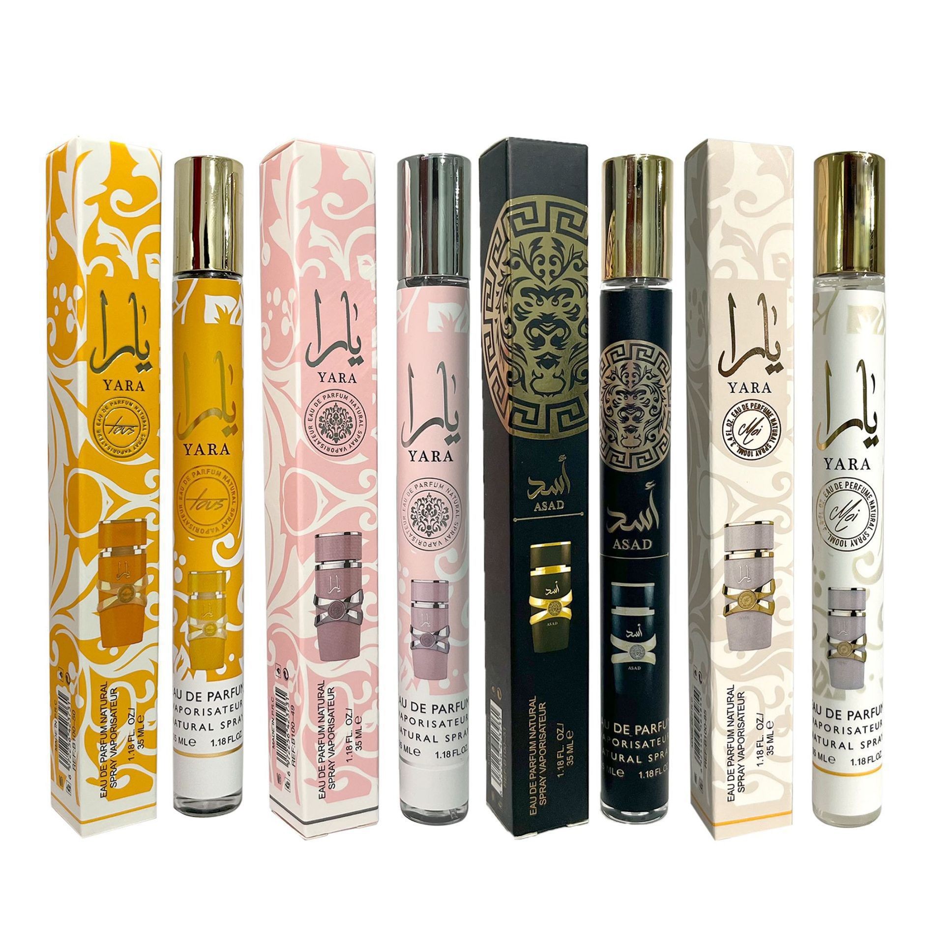 Oriente Medio transfronterizo 35ml perfumes de tubo de extracción perfumes de tubo de ensayo perfumes de marca árabe q versión al por mayor image 1