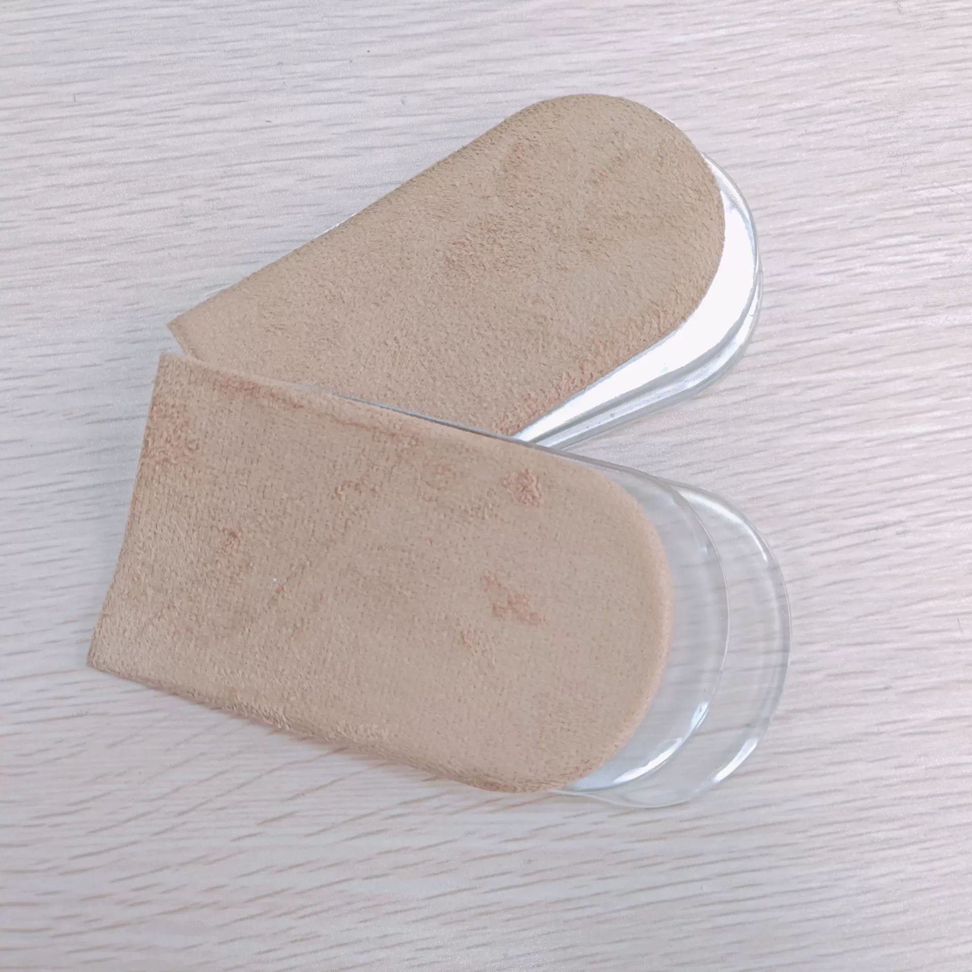 多层增高鞋垫 硅胶隐形内增高后跟垫调节半码垫GEL减震防滑脚跟垫