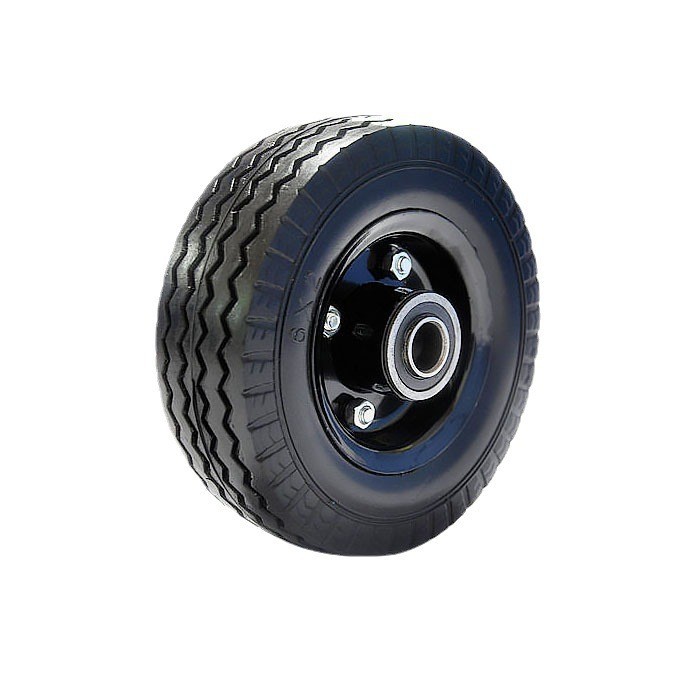 6寸6X2 发泡轮 免充气轮 工具车脚轮