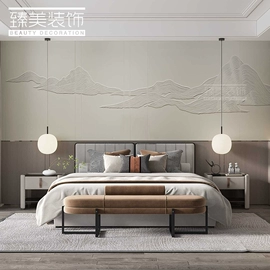 背景软包;墙布;花边