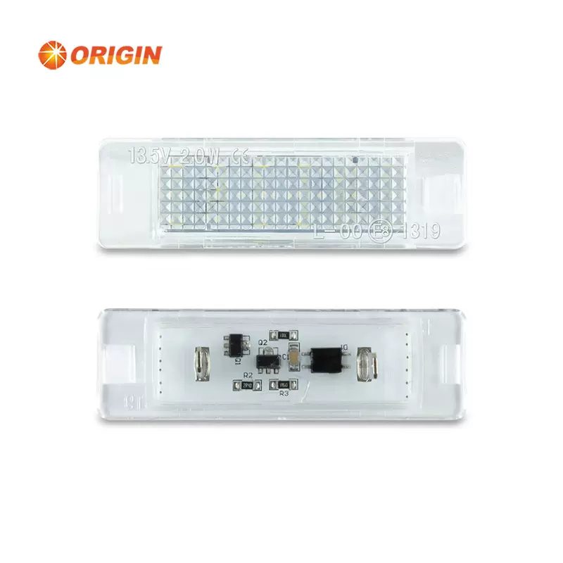 跨境供应 LED牌照灯适用于欧宝Astra F 92-98/Calibr 89-97车牌灯