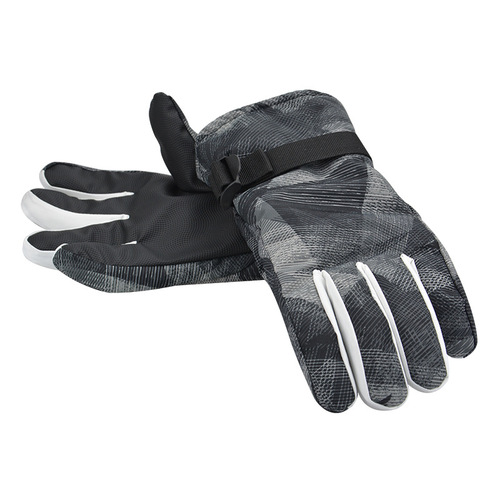 Winter thermal gloves for men and women—fleece-lined, extra-thick, 10-finger touchscreen ski gloves designed to keep you warm while riding electric bikes.