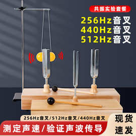 教学音叉套装256/512/440HZ赫兹共振音叉套装教具音锤音叉共鸣箱