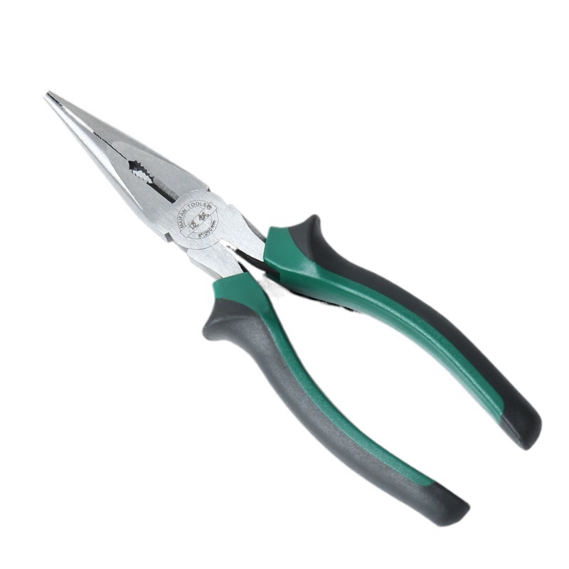 American Tiger Steel Wire 6 Inch Pliers 8 Pliers Sharp-Billed Pliers Eccentric suit Hardware Tools