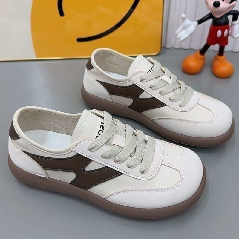 Zapatos de entrenamiento para mujeres primavera de 2026 nuevo retro versátil zapatos deportivos de color, moda casual con suela blanda zapatos de skate cómodos