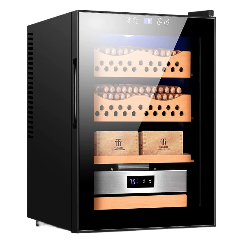 Sagaron 50C1 Интеллектуальный контроль контроля температуры влажный сигарный шкаф