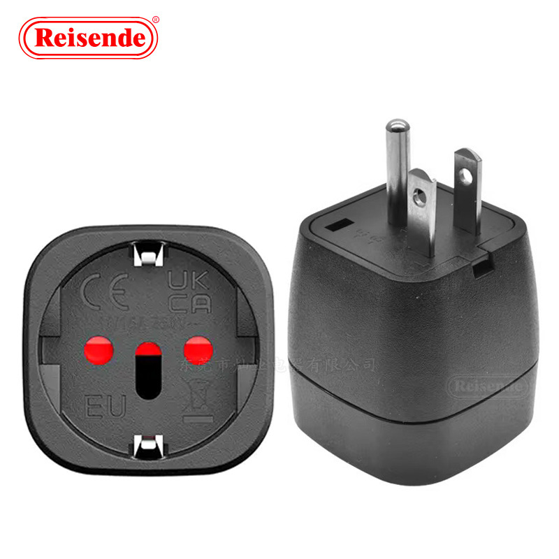 EU-5 Oude French socket to American standard plug European to American plug with protective door American standard to European standard socket