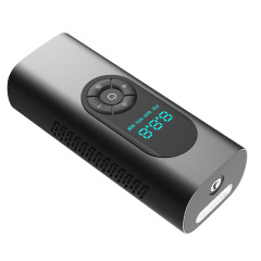 Portable mini self-propelled electric tire pump handheld wireless charging digital display car air pump