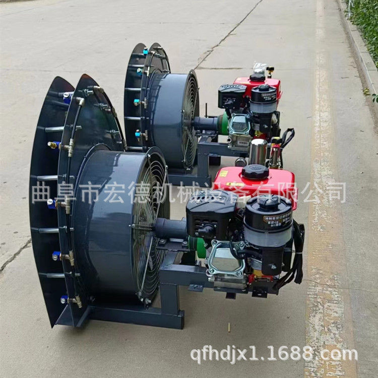 乘坐式高架打药机 山地防滑轮果园喷药机 自走式三轮四轮打药车11