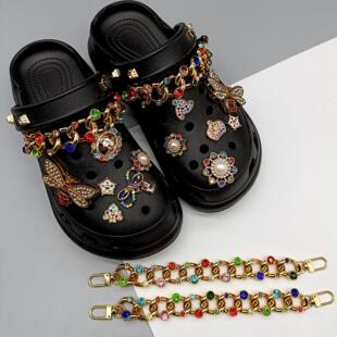 ���Q�¿��Ь�b�DIY��ɫ�۷�ˮ荲�ɫ朗l���bЬ��Ь�����
