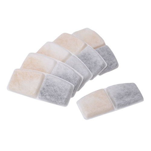 Pet Water Filter Cartridge Set for Water Purification Activated Carbon Replaceable Filter for Cat Water Fountain Wholesale