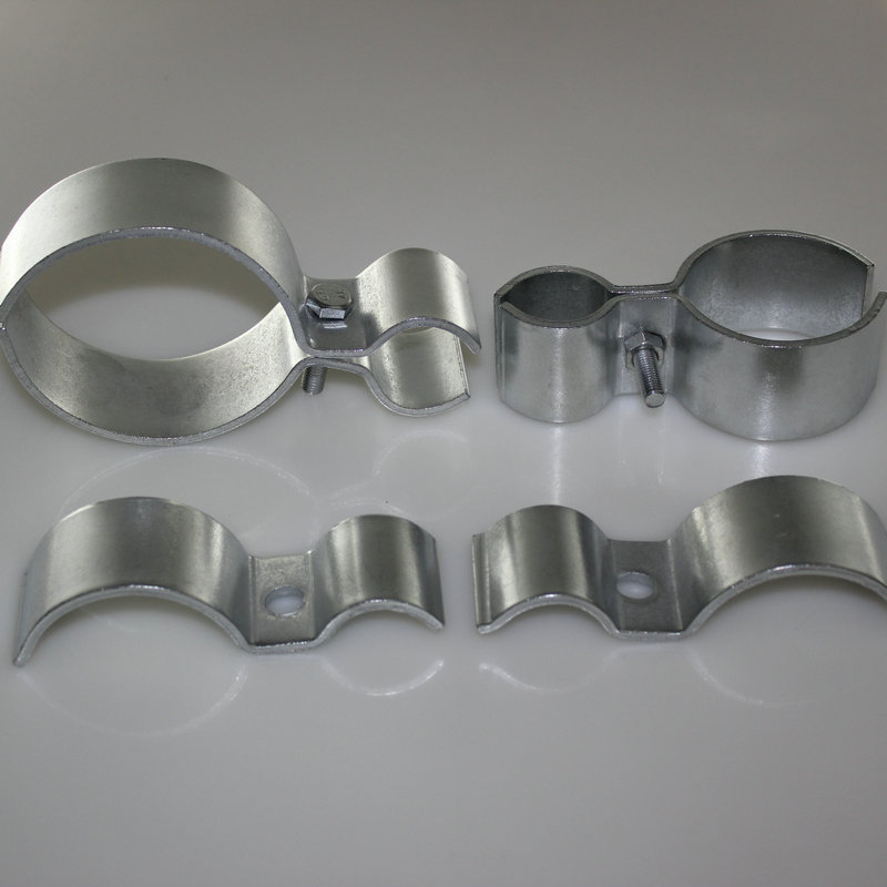 非标管卡滴形管夹双管对夹电缆管卡8字双管卡扣异径