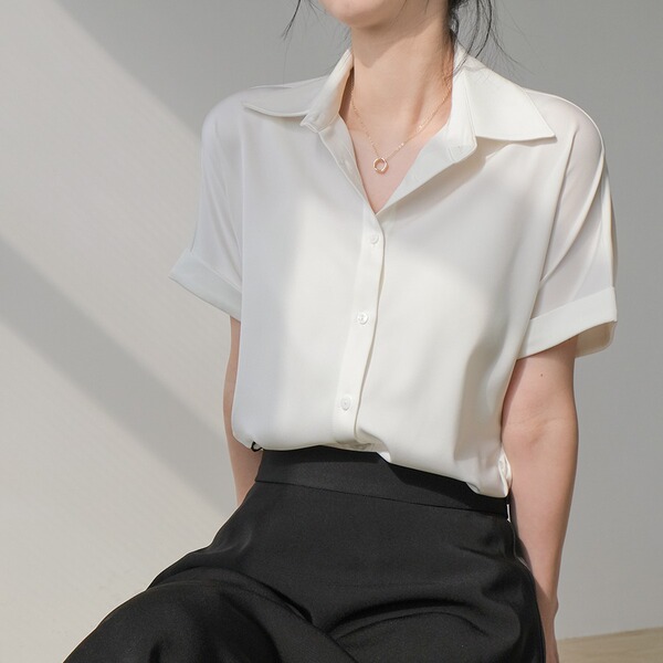 Summer thin Japanese design shirt