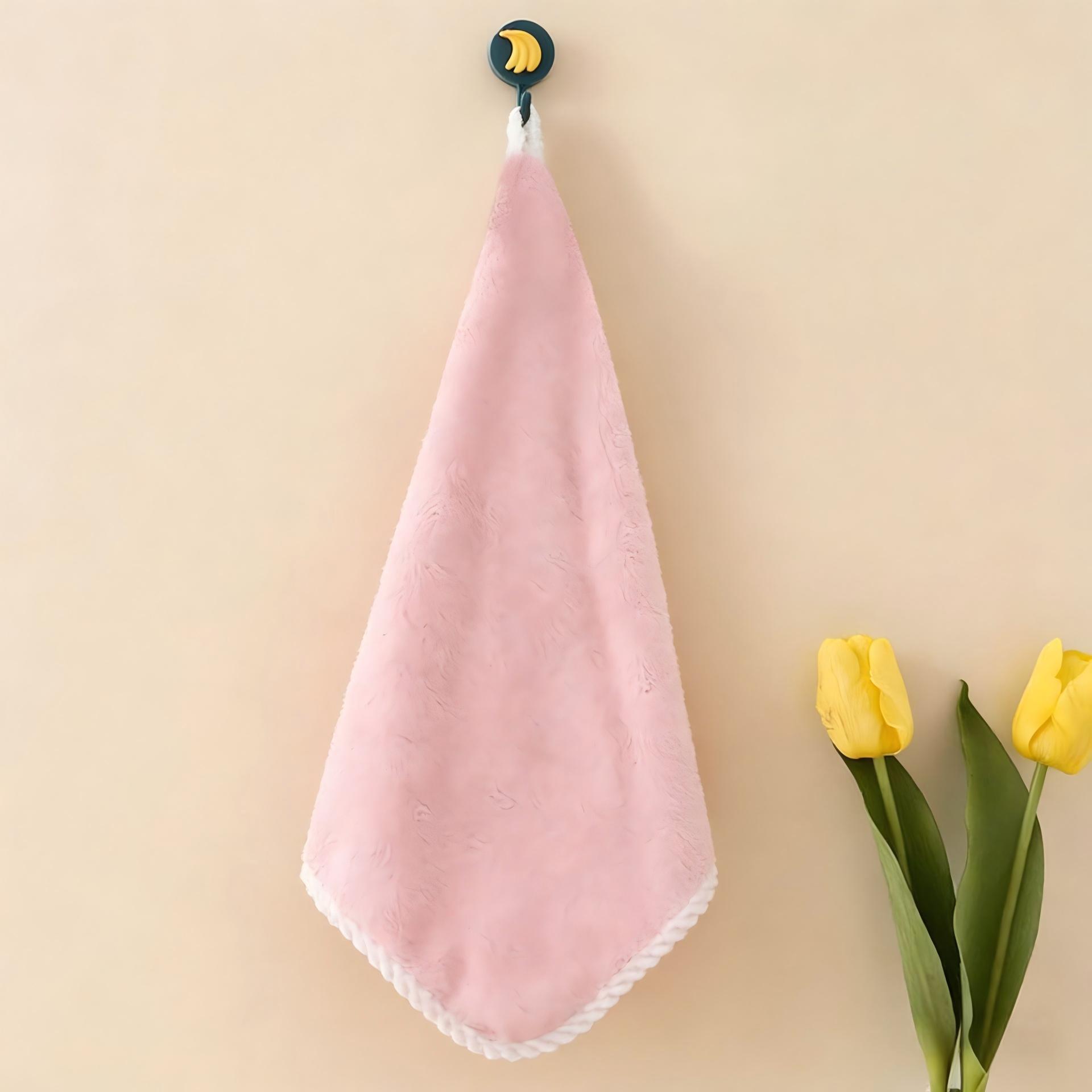 Pink square scarf (no puppets)