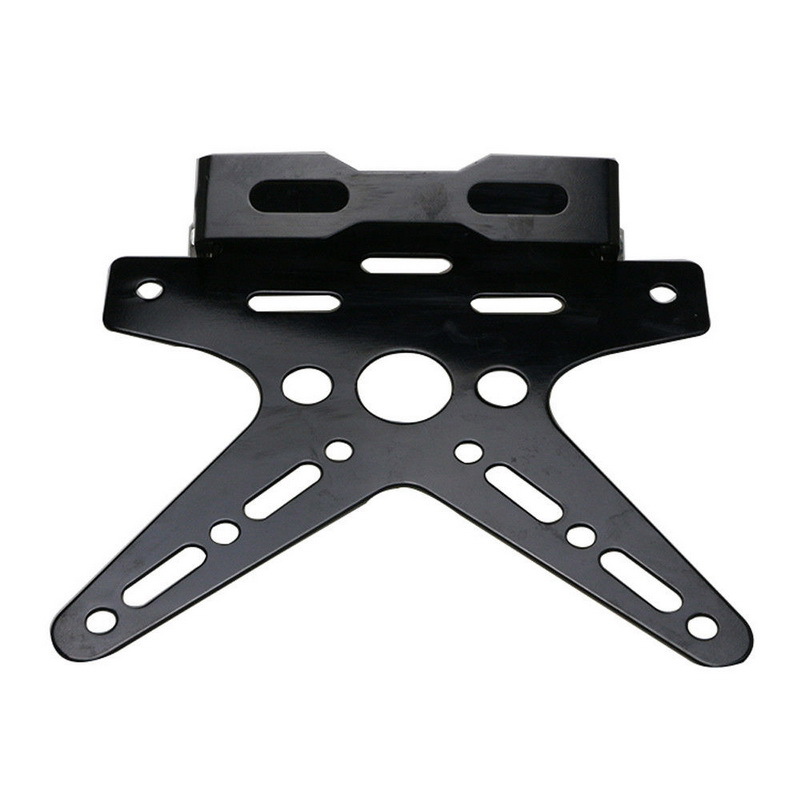 Motorcycle Electric Vehicle Modification Accessories License Plate Holder Adjustable Movable Swallow Type License Plate Holder Cross-Border Hot Sale