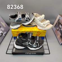 香港巴布豆男童凉鞋2024夏季女孩软底轻便儿童半包沙滩凉鞋82368