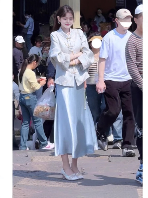 新中式国风时尚套装今年春秋装新款2025穿搭一整套气质高级感女装|undefined