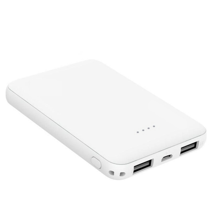 国境を越えたモバイル電源ミニ電源銀行 5000 mAh ポータブル USB 出力携帯電話電源銀行サポートカスタマイズ|undefined
