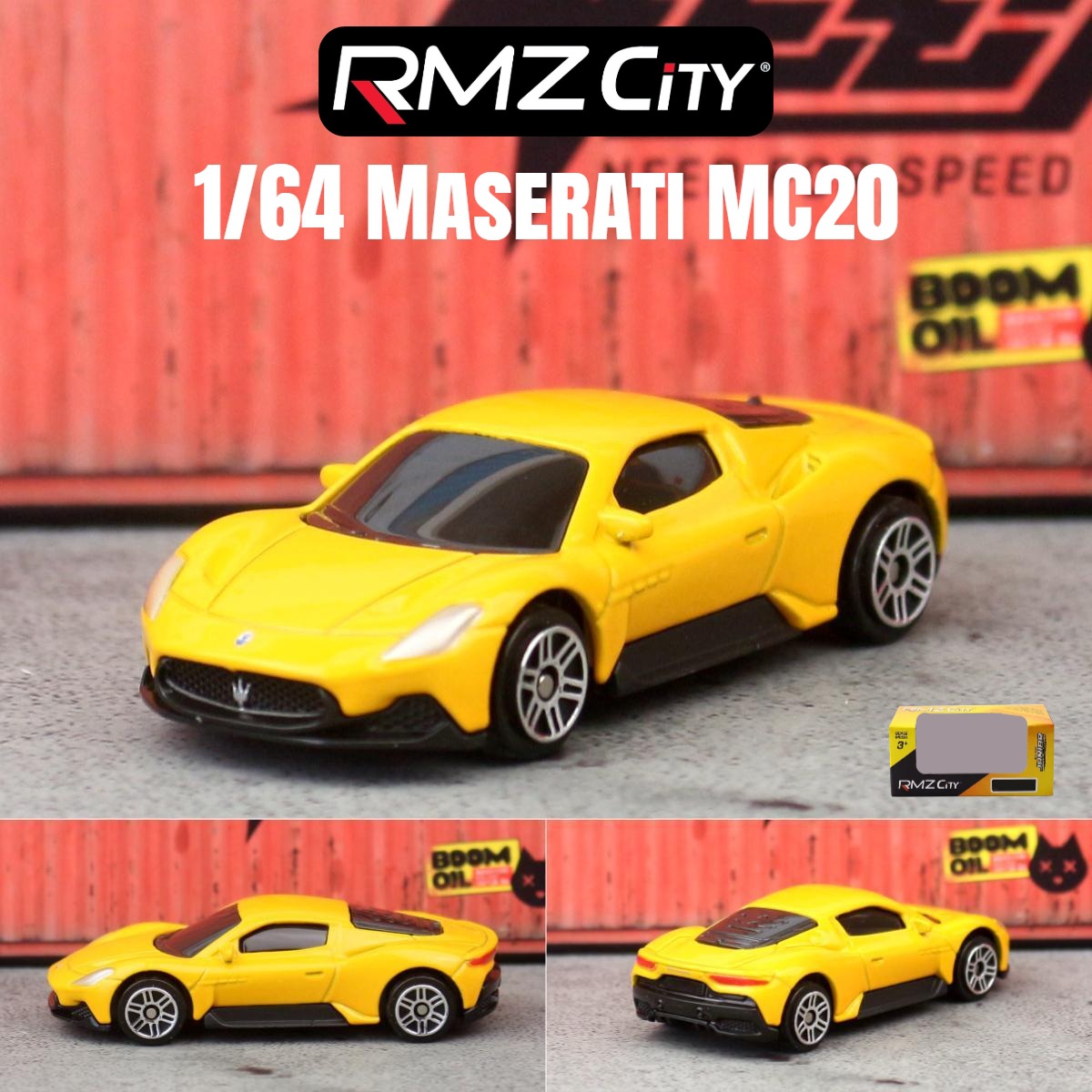 Maserati MC20-yellow