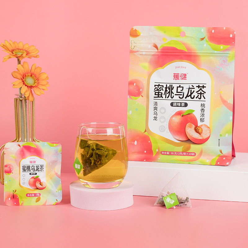 Jiao Jian Peach Oolong Tea Spot Investment Private Domain Maternity and Baby Store Supermarket Pharmacy Chain