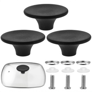 Bakelite Anti-scalding Top Beads Universal Pot Cover Top Cap Pot Button Handle Cover Stainless Steel Pot Cover Glass Cover Accessories