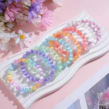 ��Ȼʯ��ʯ��� 8mm��ɫ�A���Ȧ�ִ� Դ�^�S��ֱ��
