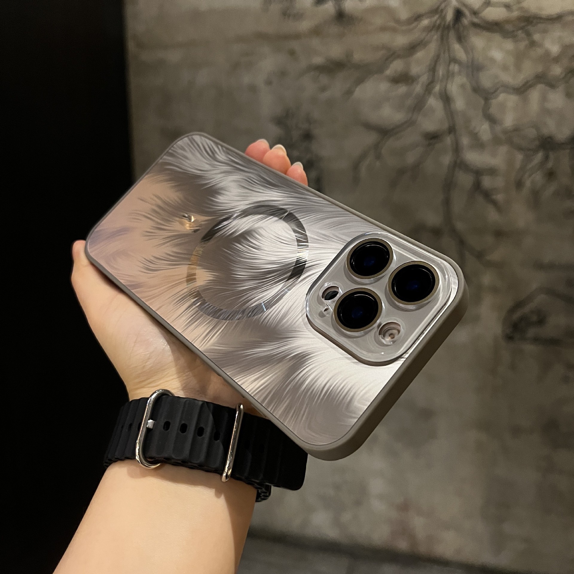 Advanced Feather Hilo magnético Apto iPhone16ProMax Apple 14 Funda para teléfono móvil 15 Nuevo estilo 13 Ventana pequeña 16