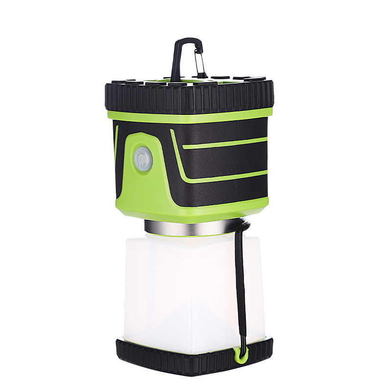 Fuente de fabricación LED lámpara de camping multifuncional portátil lámpara de camping batería seca lámpara de primeros auxilios al aire libre sin electricidad