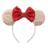 Nail sequins, hairgrip with bow, headband, hair accessory, amusement park, hairpins, new collection, dress up