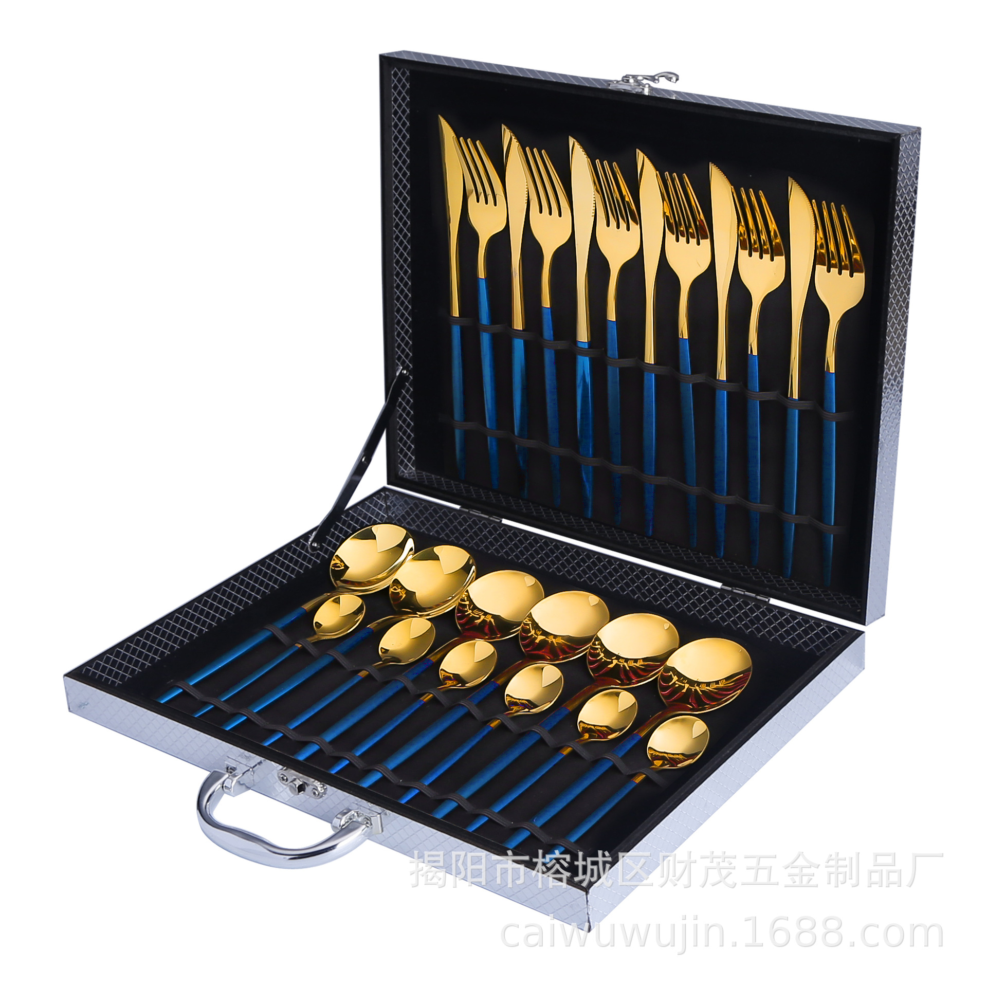 블루 골드 24종 세트/실버 선물 상자