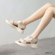 Beach Sandals Women's Thick-soled Non-slip Summer Outwear Ultra-light Soft-soled Internet Trendy Fashion Casual Sports Sandals Chengsheng